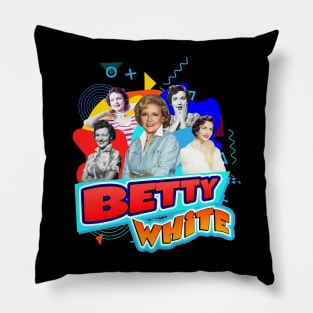 Betty white beautiful Pillow