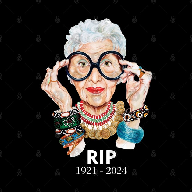 iris apfel rip by lightsdsgn