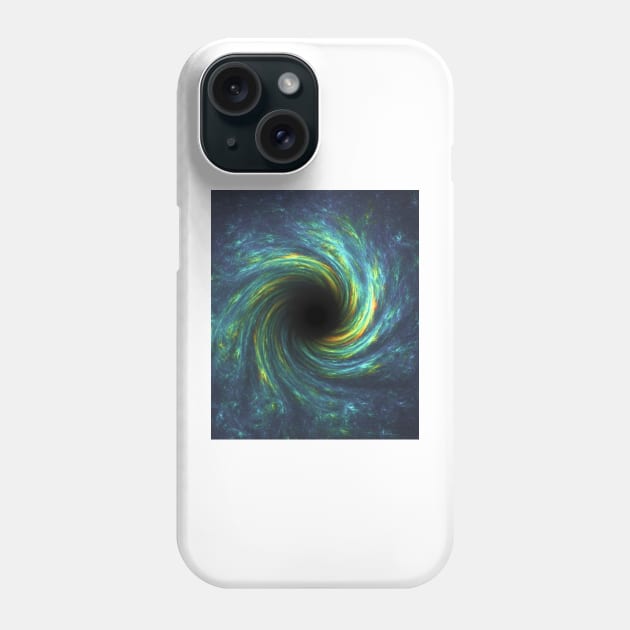 Black hole, illustration (C024/4803) Phone Case by SciencePhoto