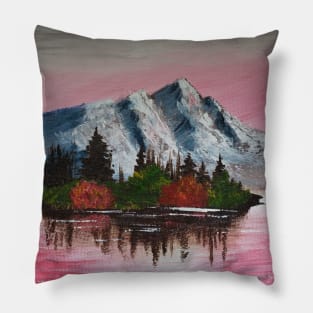 Mountain Scene Pillow