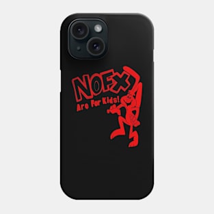 NOFX Are For Kid Red Phone Case