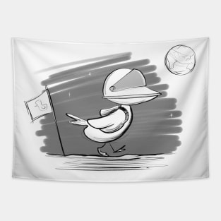 Astro duck Tapestry