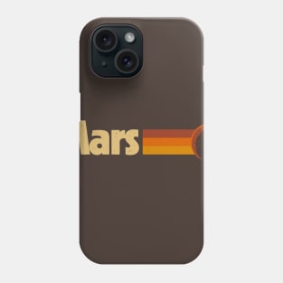 Mars Vintage Space Red Planet Phone Case