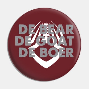 De Bear De Goat De Boer Alabama Pin