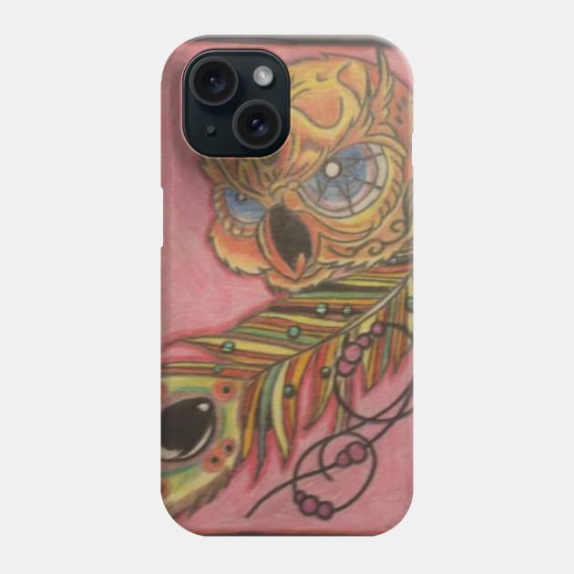 Owl Love Phone Case by ChaChaDivineArt