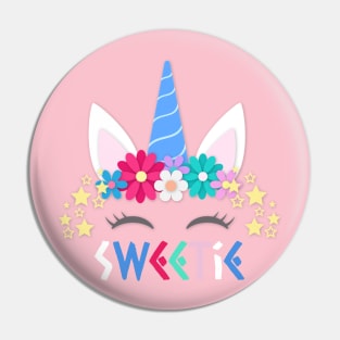 Unicorn Sweetie Pin