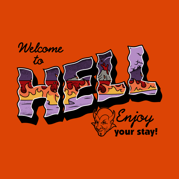 Welcome to Hell - Light Bases by Meganpalmer