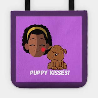 Curls and Puppies Tote