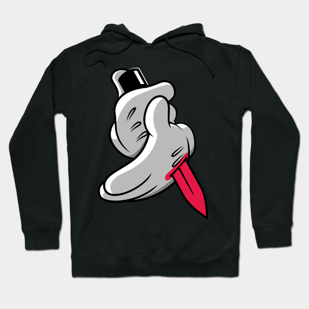 mickey mouse hands hoodie