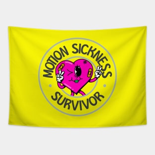 Motion Sickness Survivor - Meniere's Disease Awareness Tapestry