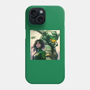 Neo Battle - Vintage Poster | Mecha Phone Case