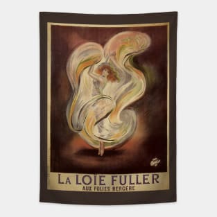 La Loie Fuller by Ferdinand Bac Tapestry