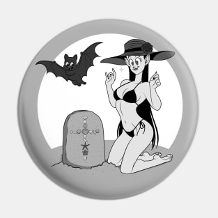 Beach Vampire Pin