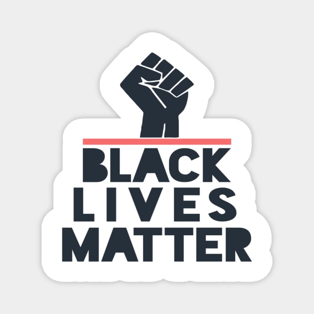 Black Lives Matter Magnet by HTTC