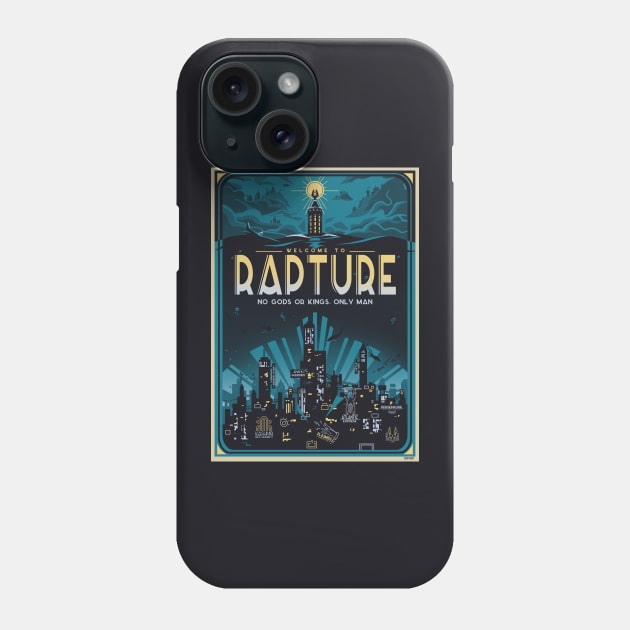 Rapture Phone Case by SnipSnipArt