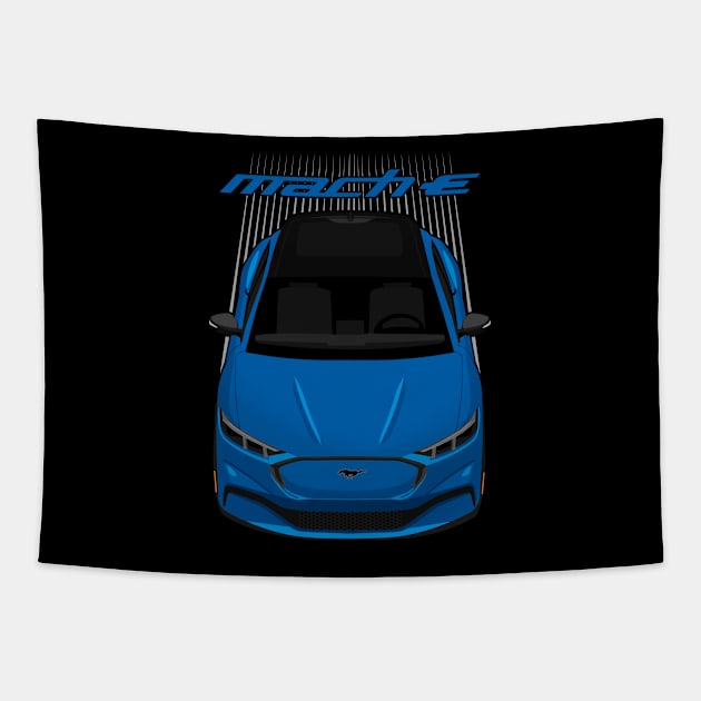 Ford Mustang Mach E SUV - Grabber Blue Tapestry by V8social