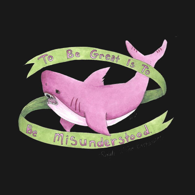 Disover Jameson the Transcendentalist Shark - Shark Week - T-Shirt