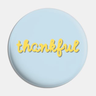 Thankful Pin