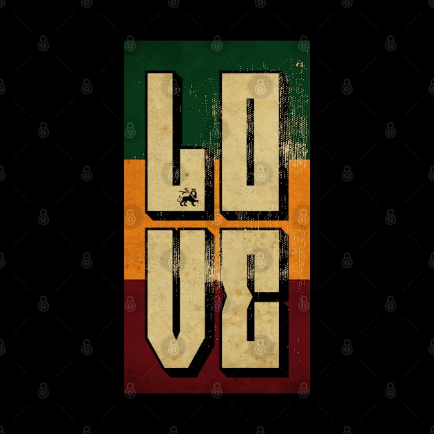 One Love Rasta by CTShirts