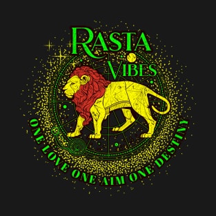 Rasta Vibes Lion T-Shirt