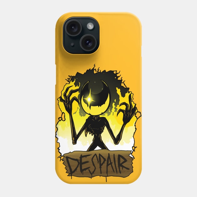 FNF INDIE CROSS - BATIM Nightmare Bendy Despair art Phone Case by Renovich