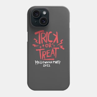 TRICK OR TREAT SIMPLE FOR GIRL Phone Case