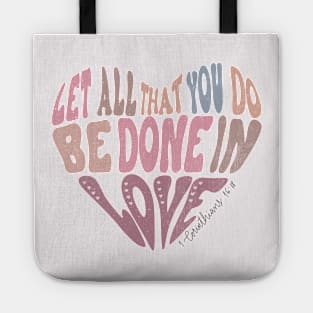 Bible Verse Quote Design Tote