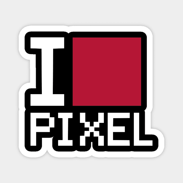 I love Pixel Magnet by Designzz