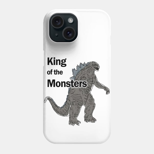 King Of Monsters Phone Case by djmrice