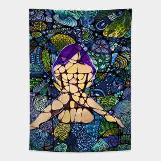 Feminine Floral #3 Tapestry