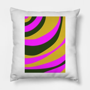 Curved stripes V Pillow