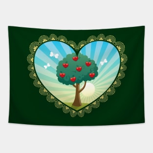 Love Tree Tapestry