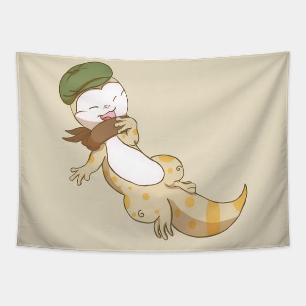 classical Gecko Tapestry by Shadowsantos