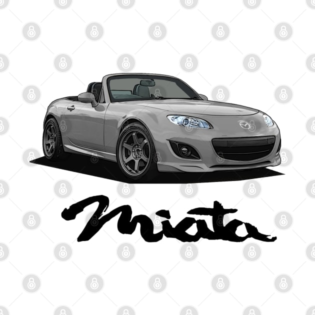 Mazda MX-5 Miata NC - NC2 Grey by Woreth