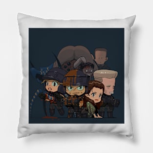 bug war Pillow