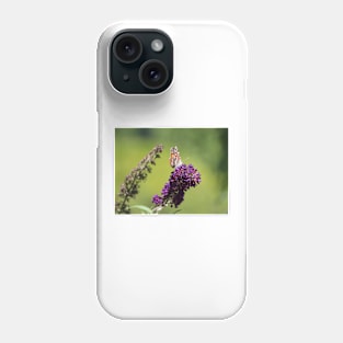 Butterfly With Flowers Phone Case