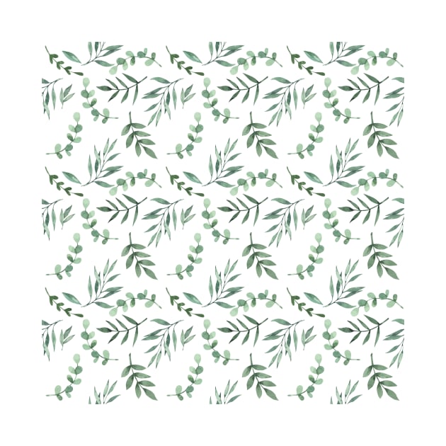 Eucalyptus leaves pattern by hedehede