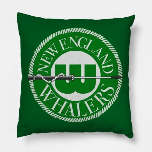 Iconic New England Whalers WHA Hockey Pillow