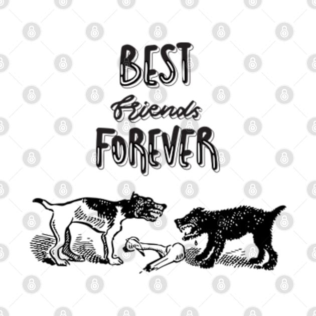 Best Friends forever bff friendship best friends by Retro Comic Books