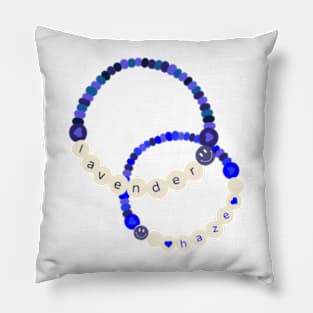 Lavender Haze Friendship Bracelet Pillow