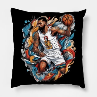 Street Basketball Pillow