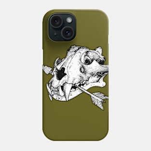 Tiger skull Phone Case