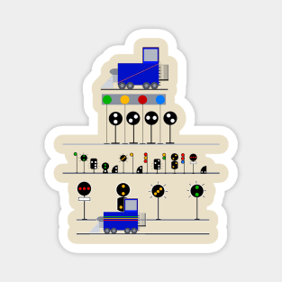 Trains and signals Magnet