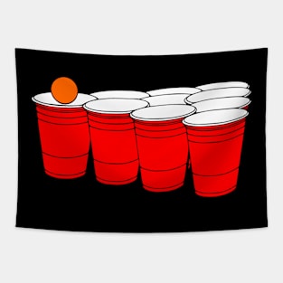 Beer Pong Tapestry