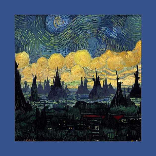 Starry Night in Kashyyyk by Grassroots Green