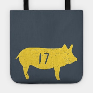 Yellow pig day Tote