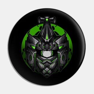 Beetle Cyborg Pin