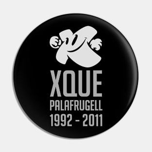 xrque techno rave Pin