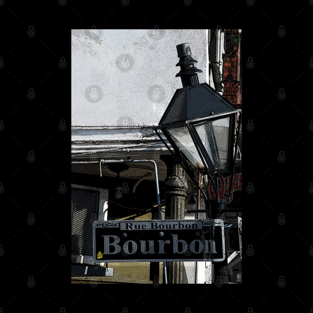 BOURBON STREET SIGN by JerryGranamanPhotos71
