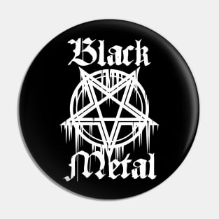 black metal Pin